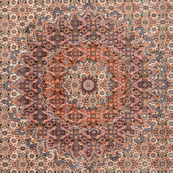 Moud Persian Rug 205 × 295 cm, Wool and Silk, hand-knotted — view 4