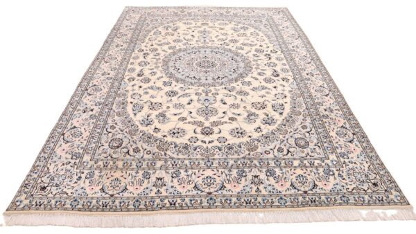 Nain Persian Rug 353 × 249 cm, wool & silk, hand-knotted — view 3
