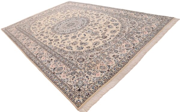 Nain Persian Rug 353 × 249 cm, wool & silk, hand-knotted — view 15