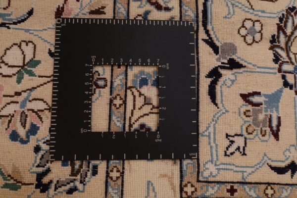 Nain Persian Rug 353 × 249 cm, wool & silk, hand-knotted — view 16