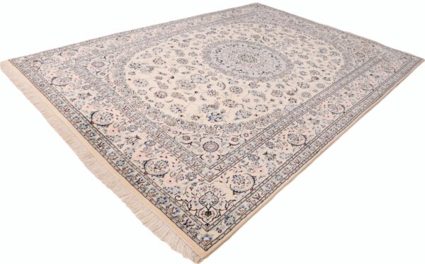 Nain Persian Rug 353 × 249 cm, wool & silk, hand-knotted — view 18