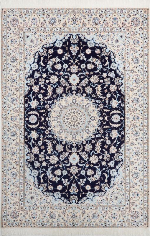 Nain Persian Rug 156 × 231 cm, Wool, hand-knotted