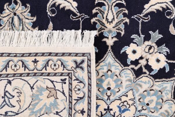 Nain Persian Rug 168 × 238 cm, Wool and Silk, hand-knotted — view 7