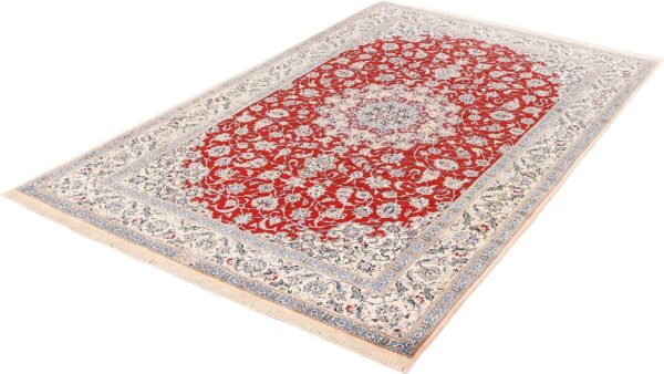 Nain Persian Rug 175 × 292 cm, Wool and Silk, hand-knotted — view 5 Nain Persian Rug 175 × 292 cm, Wool and Silk, hand-knotted — view 5