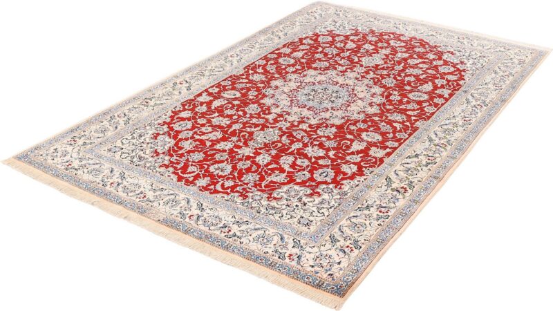 Nain Persian Rug 175 × 292 cm, Wool and Silk, hand-knotted — view 5 Nain Persian Rug 175 × 292 cm, Wool and Silk, hand-knotted — view 5