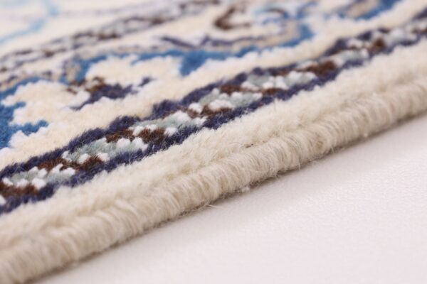 Nain Persian Rug 190 × 242 cm, Wool and Silk, hand-knotted — view 6