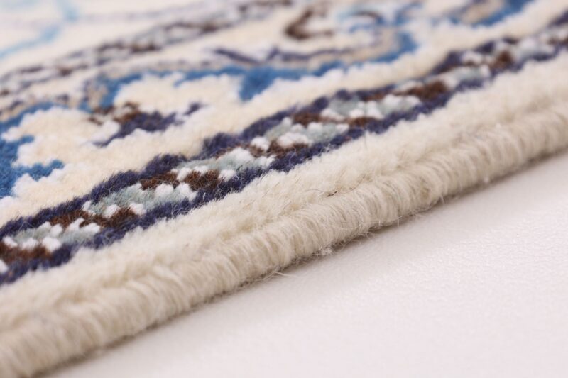 Nain Persian Rug 190 × 242 cm, Wool and Silk, hand-knotted — view 6