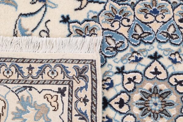 Nain Persian Rug 190 × 242 cm, Wool and Silk, hand-knotted — view 7
