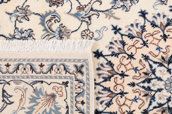 Nain Persian Rug 200 × 294 cm, Wool and Silk, hand-knotted — view 7