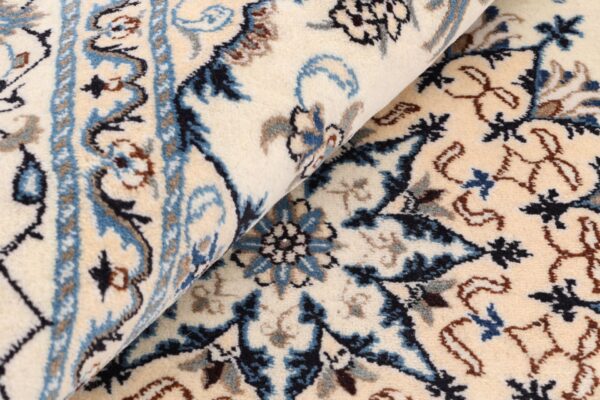 Nain Persian Rug 200 × 294 cm, Wool and Silk, hand-knotted — view 8