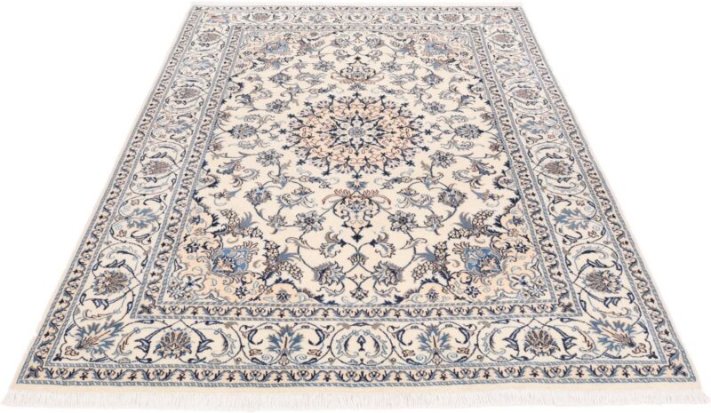 Nain Persian Rug 200 × 294 cm, Wool and Silk, hand-knotted — view 2