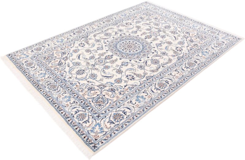 Nain Persian Rug 200 × 295 cm, Wool and Silk, hand-knotted — view 5