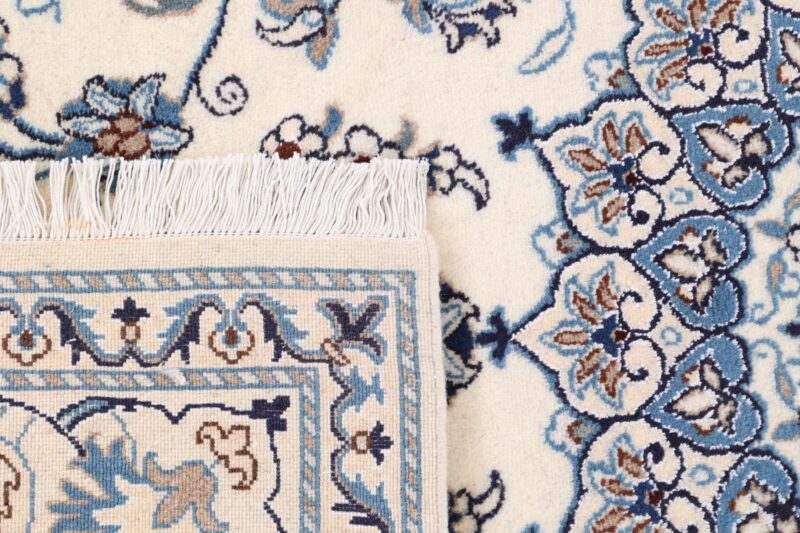 Nain Persian Rug 200 × 295 cm, Wool and Silk, hand-knotted — view 7