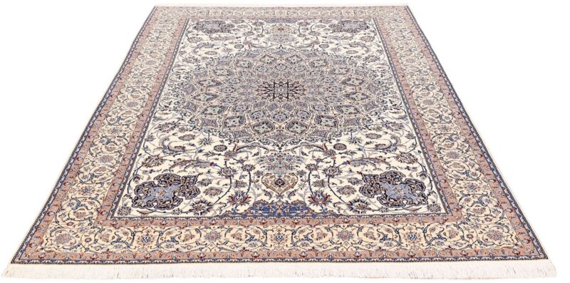 Nain Persian Rug 220 × 320 cm, Wool and Silk, hand-knotted — view 2