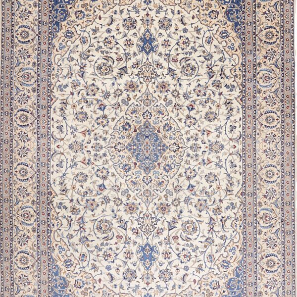 Nain Persian Rug 258 × 372 cm, Wool and Silk, hand-knotted — view 6
