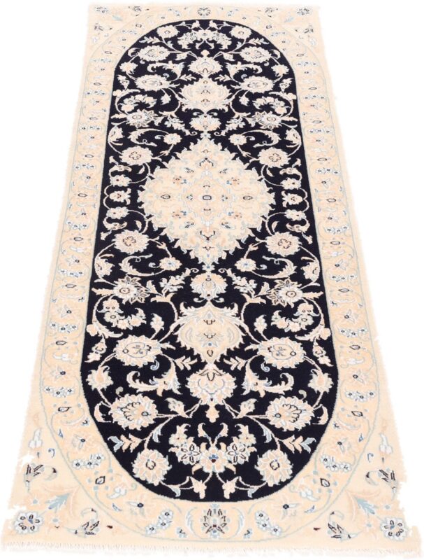 Nain Persian Rug 73 × 202 cm, Wool, hand-knotted, exclusive — view 2