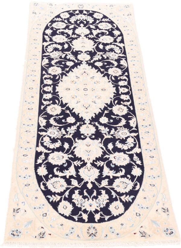 Nain Persian Rug 73 × 202 cm, Wool, hand-knotted, exclusive — view 3