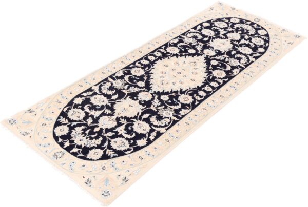 Nain Persian Rug 73 × 202 cm, Wool, hand-knotted, exclusive — view 4