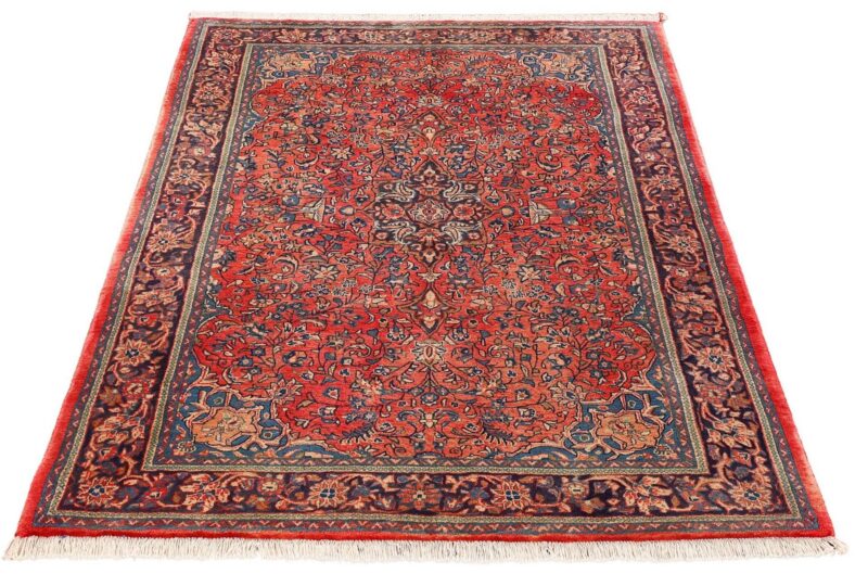 Sarouk Persian Rug 125 × 195 cm, Wool, hand-knotted — view 2