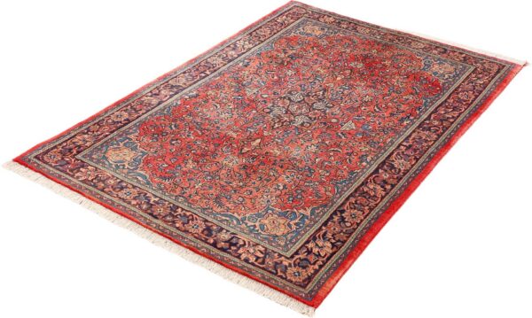 Sarouk Persian Rug 125 × 195 cm, Wool, hand-knotted — view 3