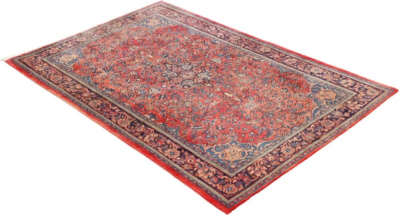 Sarouk Persian Rug 125 × 195 cm, Wool, hand-knotted — view 4