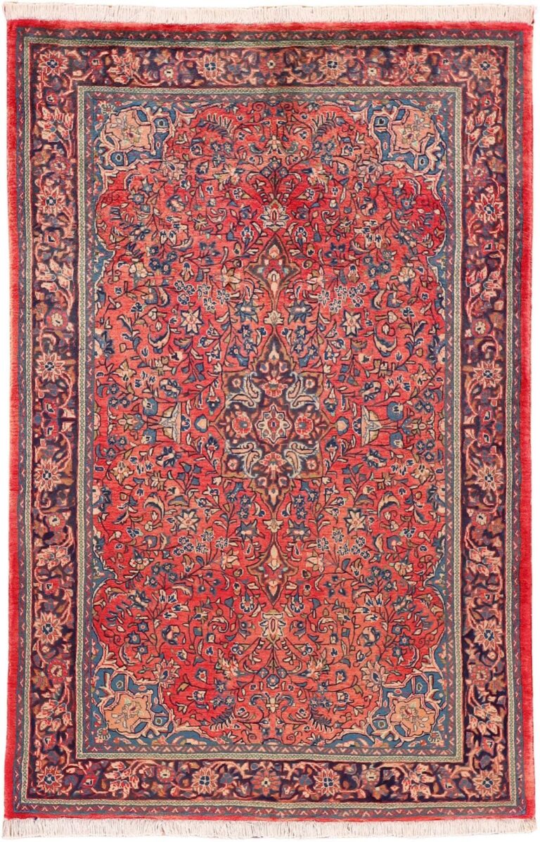 Sarouk Persian Rug 125 × 195 cm, Wool, hand-knotted