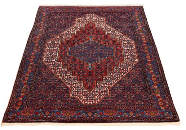 Senneh Persian Rug 118 × 165 cm, Wool, hand-knotted, antique — view 2