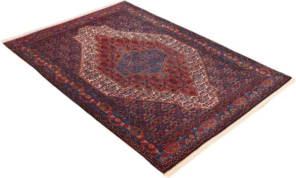 Senneh Persian Rug 118 × 165 cm, Wool, hand-knotted, antique — view 4
