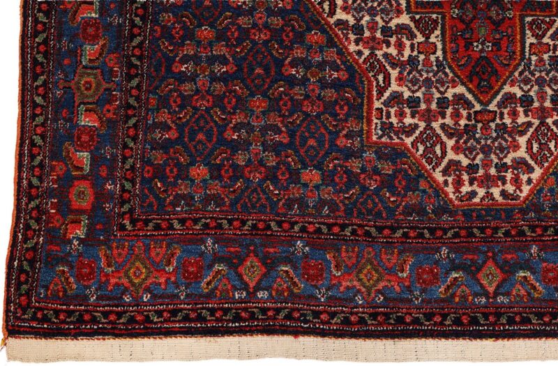 Senneh Persian Rug 118 × 165 cm, Wool, hand-knotted, antique — view 5