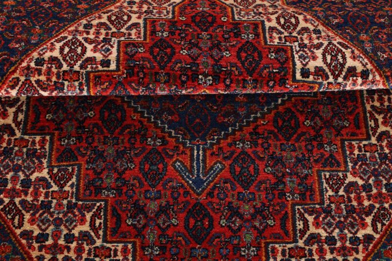Senneh Persian Rug 118 × 165 cm, Wool, hand-knotted, antique — view 8