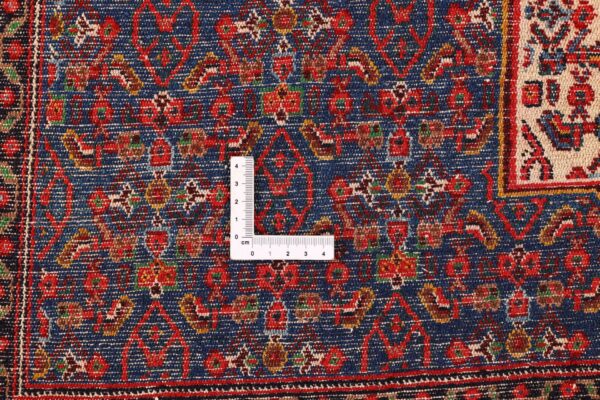Senneh Persian Rug 118 × 165 cm, Wool, hand-knotted, antique — view 9