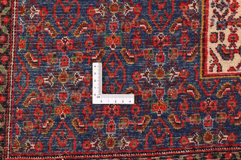 Senneh Persian Rug 118 × 165 cm, Wool, hand-knotted, antique — view 9