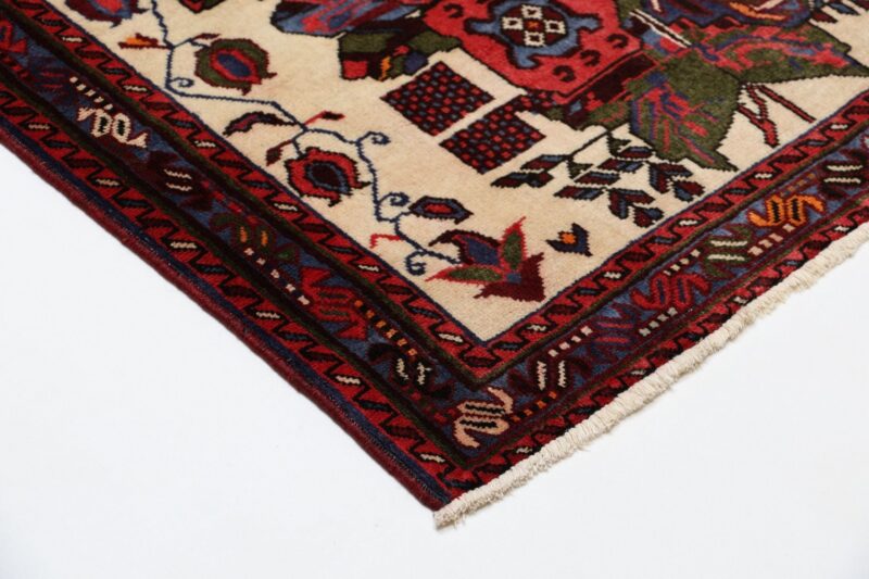 Sirjan Persian Rug 87 × 210 cm, Wool and Silk, hand-knotted — view 6