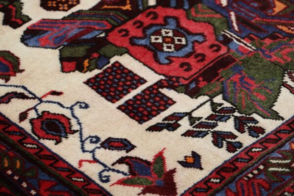 Sirjan Persian Rug 87 × 210 cm, Wool and Silk, hand-knotted — view 5