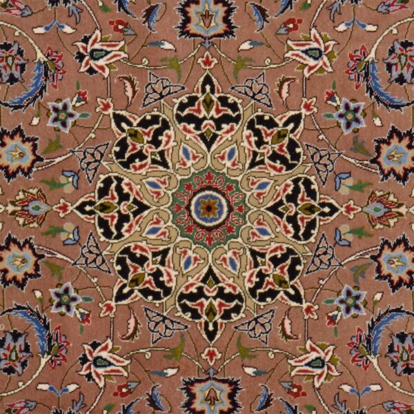 Tabriz Persian Rug 100 × 150 cm, Wool and Silk, hand-knotted — view 4