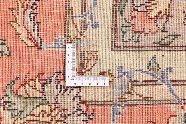 Tabriz Persian Rug 195 × 270 cm, Wool and Silk, hand-knotted — view 9