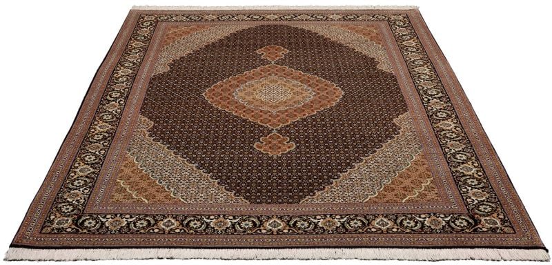 Tabriz Persian Rug 200 × 298 cm, Wool and Silk, hand-knotted — view 2