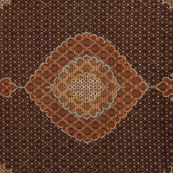 Tabriz Persian Rug 200 × 298 cm, Wool and Silk, hand-knotted — view 4