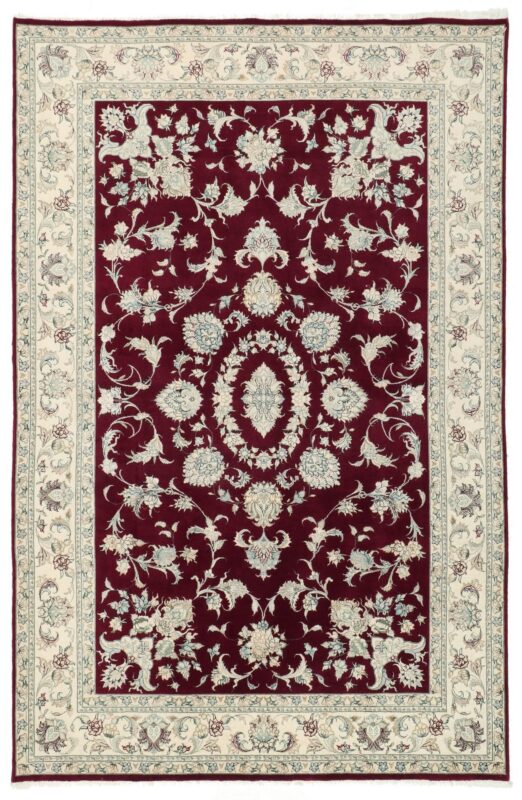 Tabriz Persian Rug 300 × 200 cm, wool & silk, hand-knotted