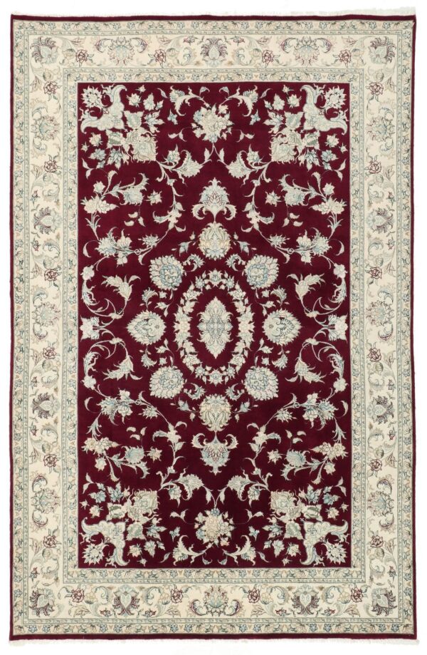 Tabriz Persian Rug 300 × 200 cm, wool & silk, hand-knotted