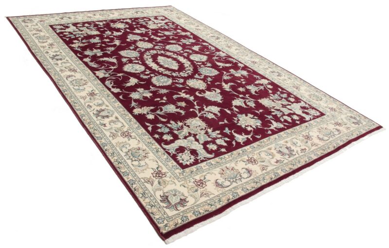 Tabriz Persian Rug 300 × 200 cm, wool & silk, hand-knotted — view 2