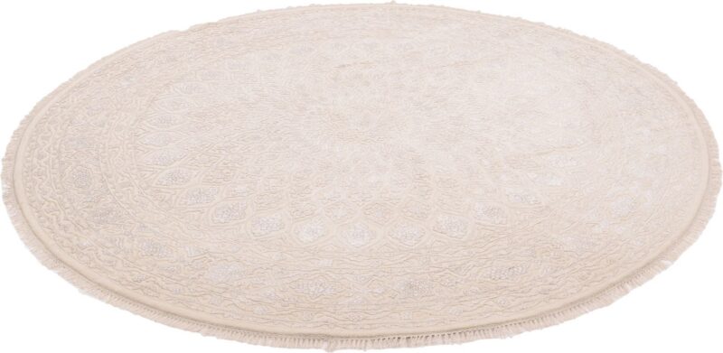 Tabriz Persian Rug 250 × 250 cm, Wool and Silk, hand-knotted — view 2