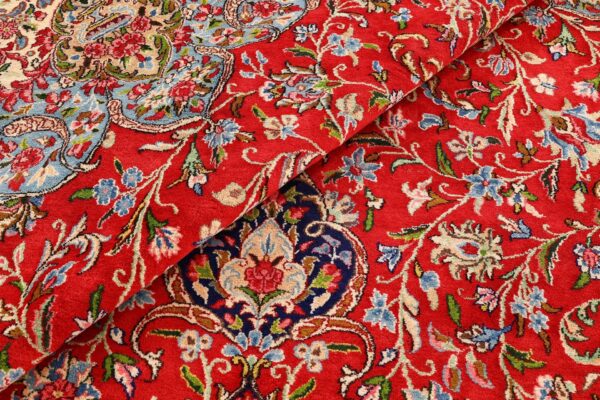 Yazd Persian Rug 345 × 511 cm, Wool, hand-knotted — view 8 Yazd Persian Rug 345 × 511 cm, Wool, hand-knotted — view 8